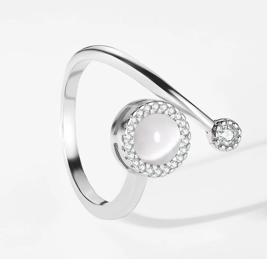 Pearl Anxiety Ring